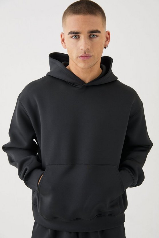 Kastiger Oversize Trainingsanzug mit Kapuze