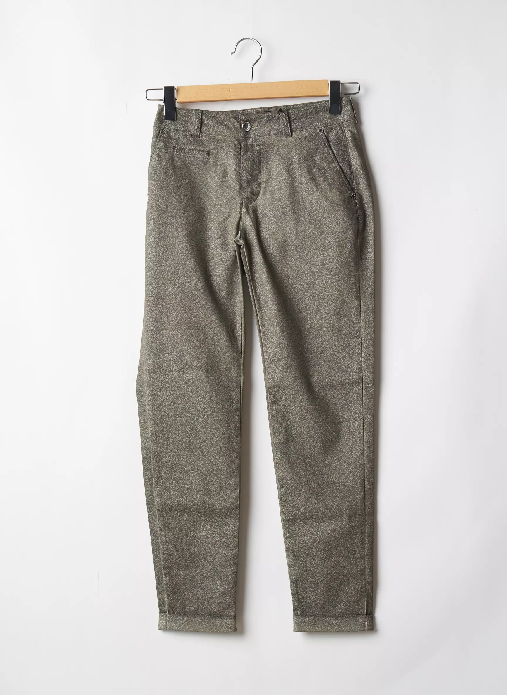 Eva Kayan Pantalons Slim Femme couleur vert