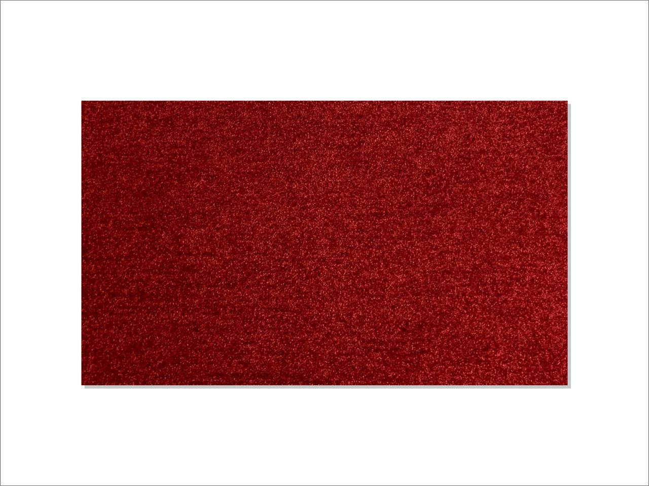 Keilbach Designprodukte Keilbach Schuhabstreifer, 57 x 42 cm, rot