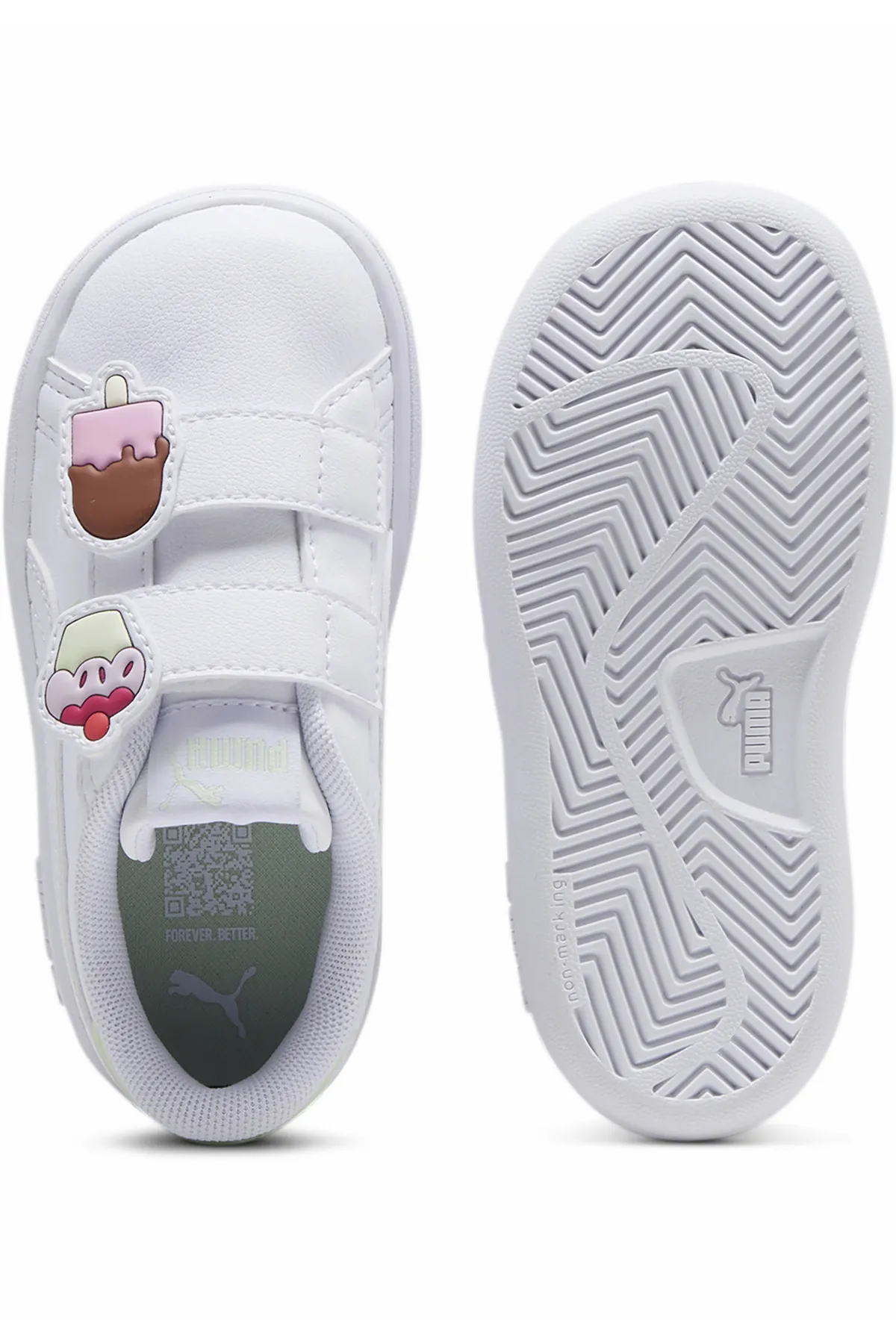 Puma  Sneaker - Weiß - Flacher Absatz