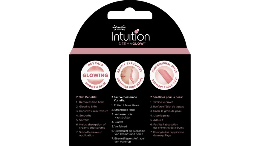 WILKINSON SWORD Intuition Dermaglow 3er Klingenpackung