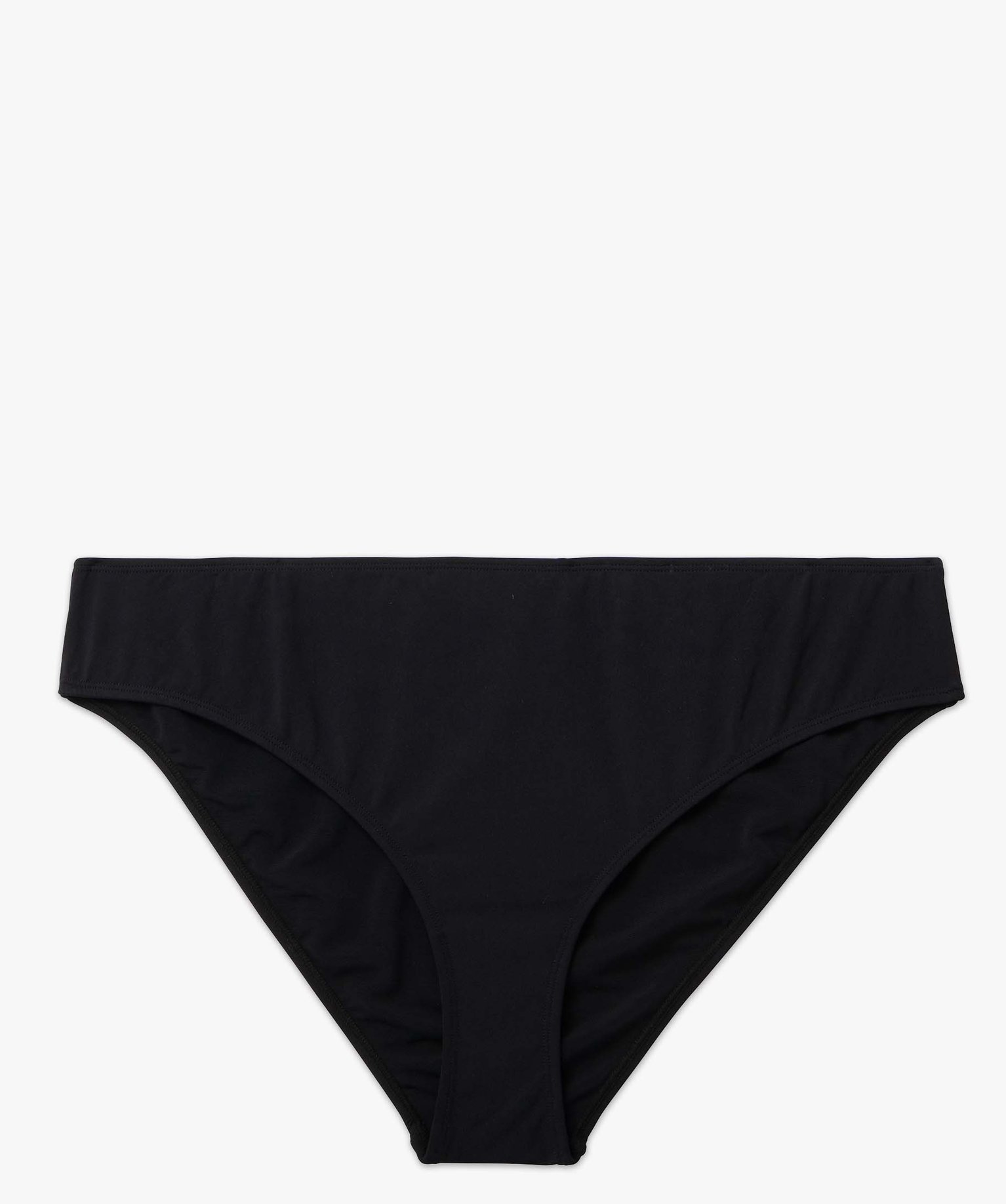 Bas de maillot de bain femme grande taille coupe classique noir | GEMO