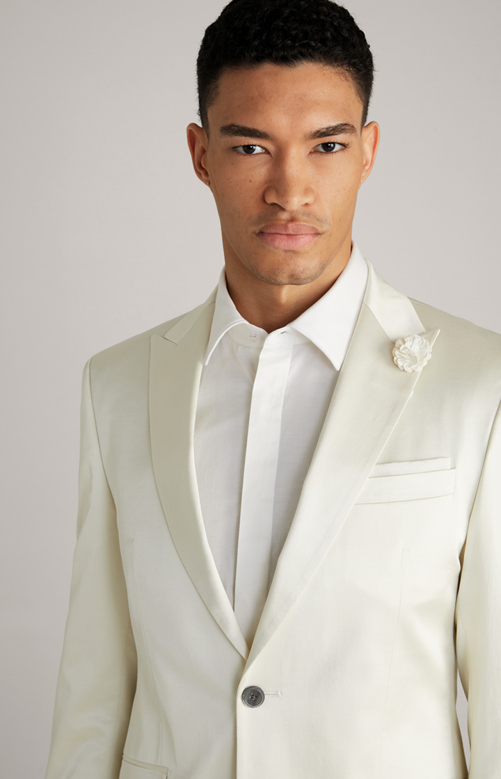 Wedding Baukasten-Sakko Hawker in Creme
