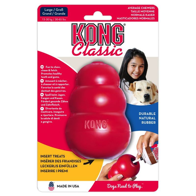 Sparset: KONG Classic + KONG Reinigungsbürste