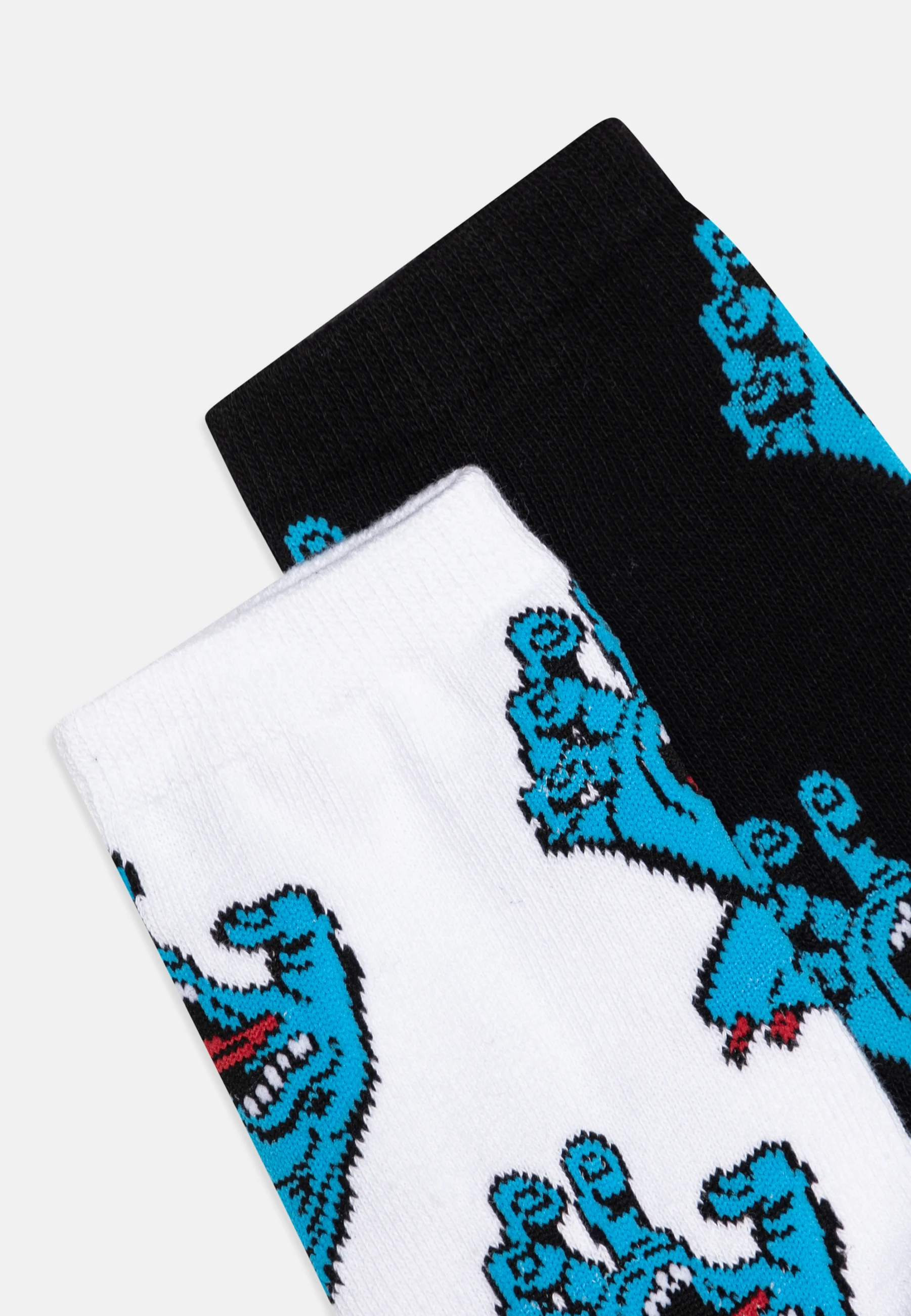 Calcetines unisex Santa Cruz Youth Multi Hand, paquete de 2