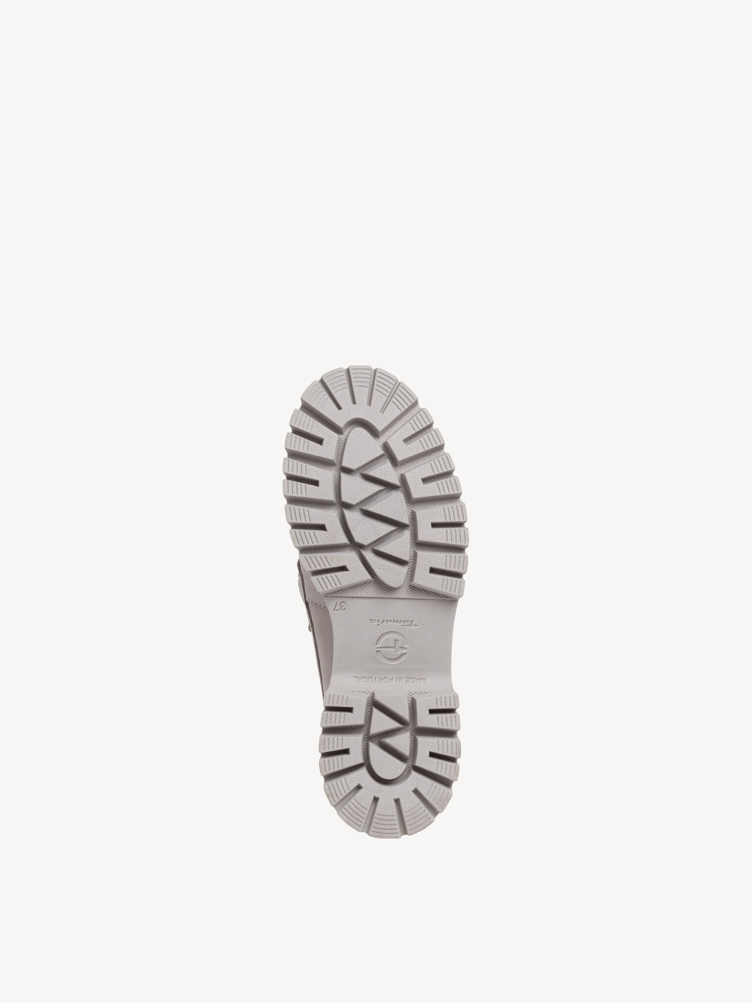 Slipper en cuir - gris