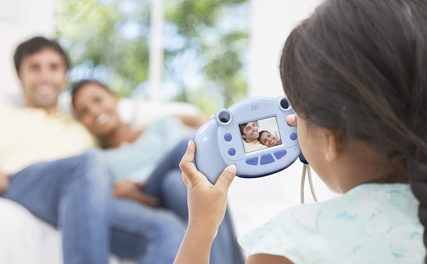 eKids Eiskönigin Kinder-Kamerabmit Foto- & Videofunktion Kinderkamera