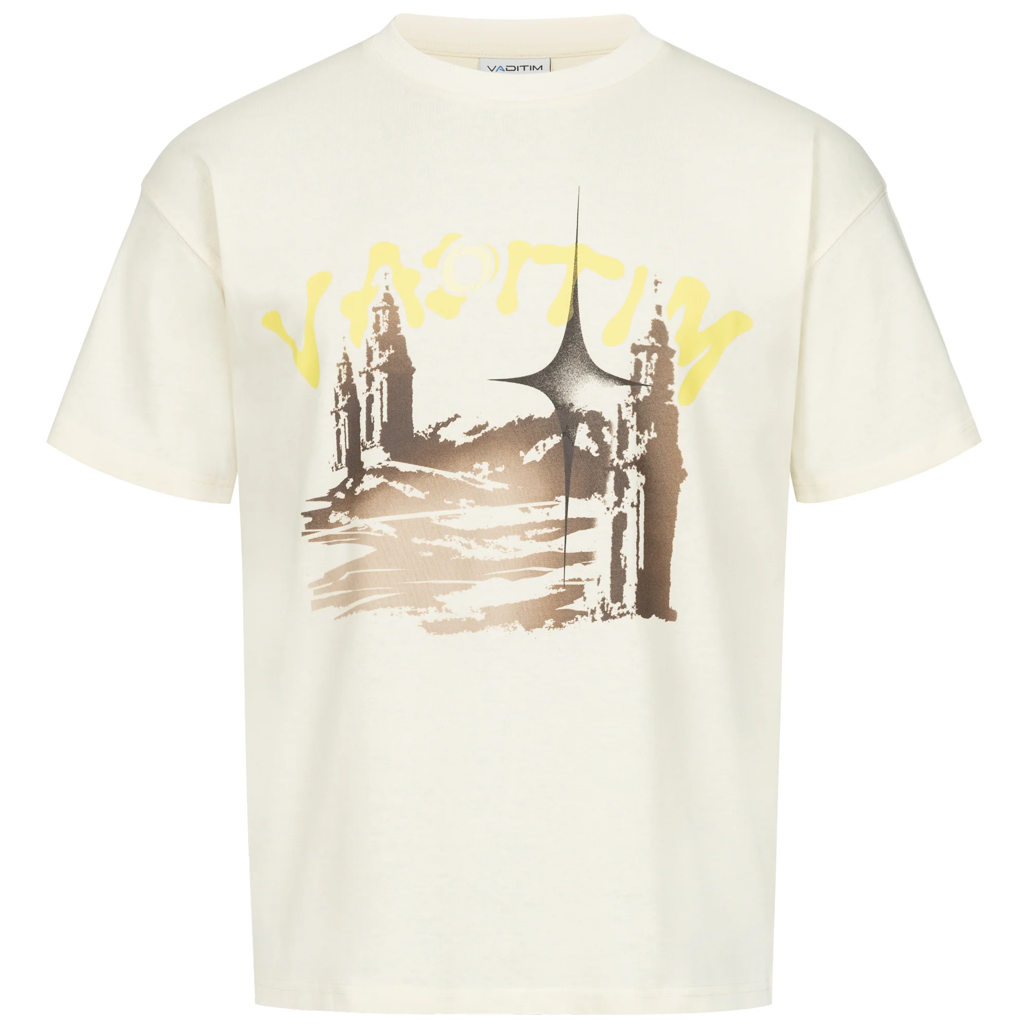 Cream Shooting Stars T-shirt