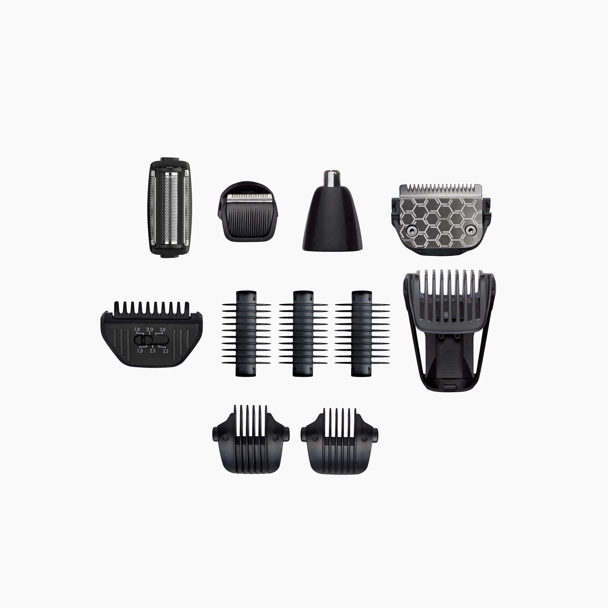 Tondeuse multi-usages 11 en 1 Carbon Titanium