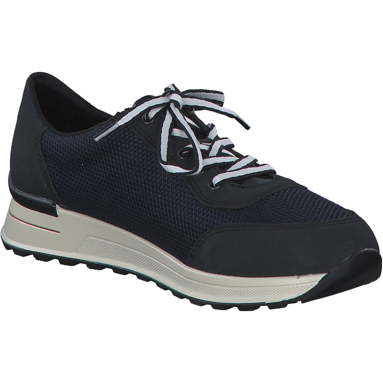 Rieker N1411, Schnürschuhe, Damen, Blau