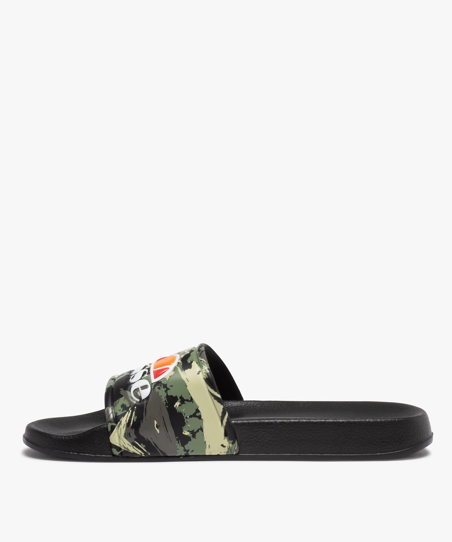 Mules de piscine homme camouflage - Ellesse kaki | GEMO