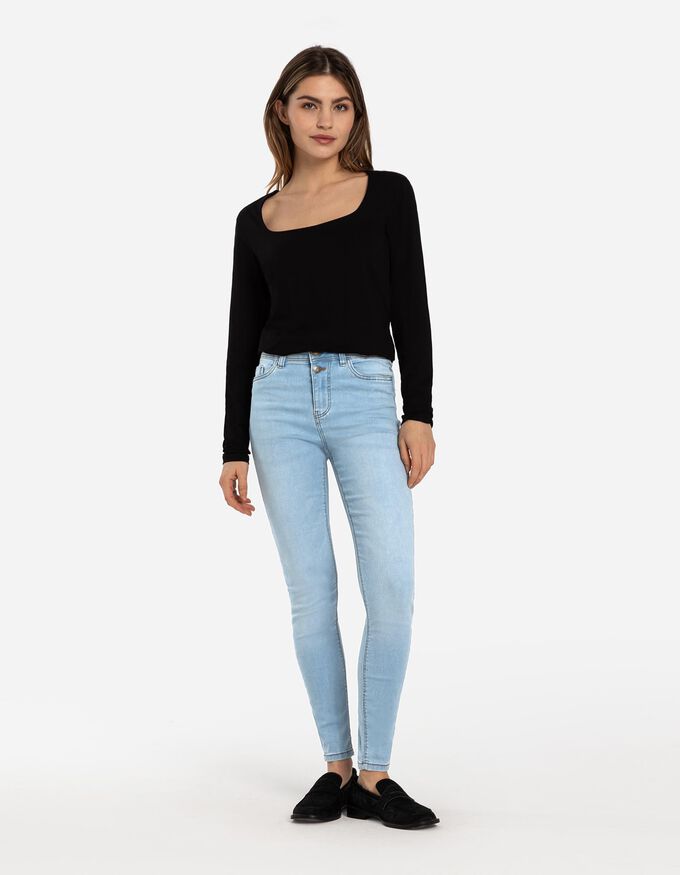 Jeans - light blue denim