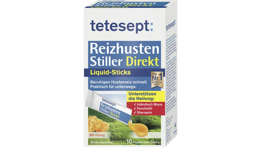 tetesept Reizhusten Liquid Sticks