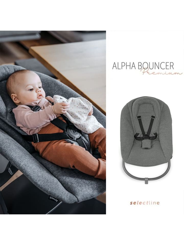 Hauck Alpha Plus White XXL Newborn Set - Hochstuhl   2in1 in weiss,grau günstig kaufen onesize