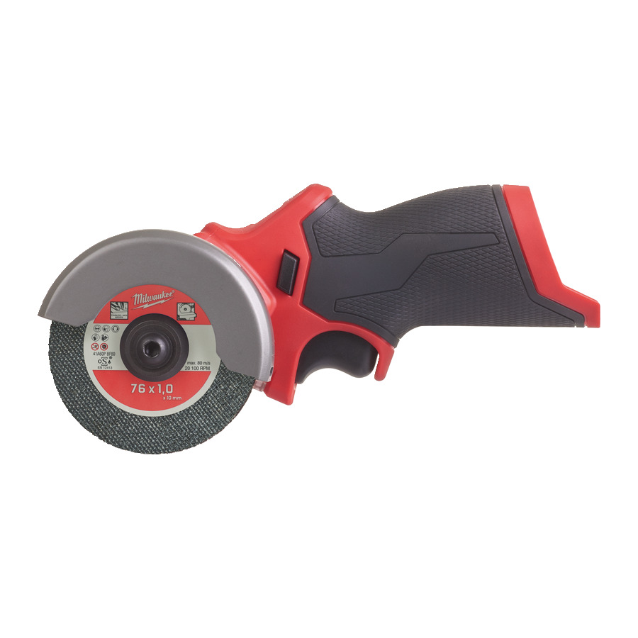 Milwaukee 4933464618 M12 FCOT-0 Mașină de râșnit subcompactă cu combustibil 12V, fără baterii și încărcător