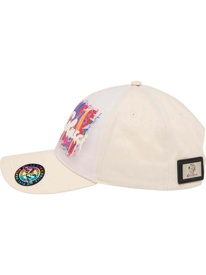 Carlo Colucci Baseball Cap Dennert in Creme günstig kaufen onesize