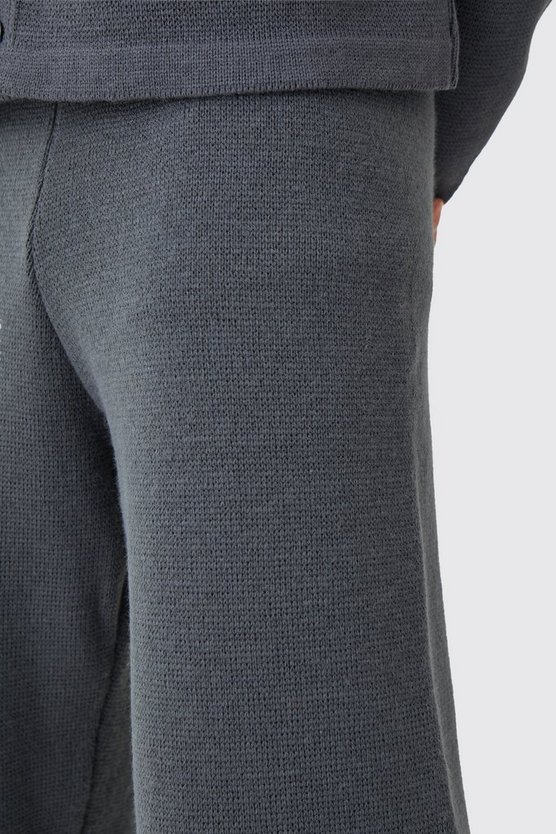 Lockere Strick-Hose