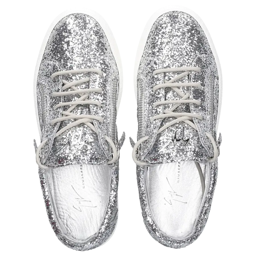 Giuseppe Zanotti - Sneaker low FRANKIE Glitter - grau
