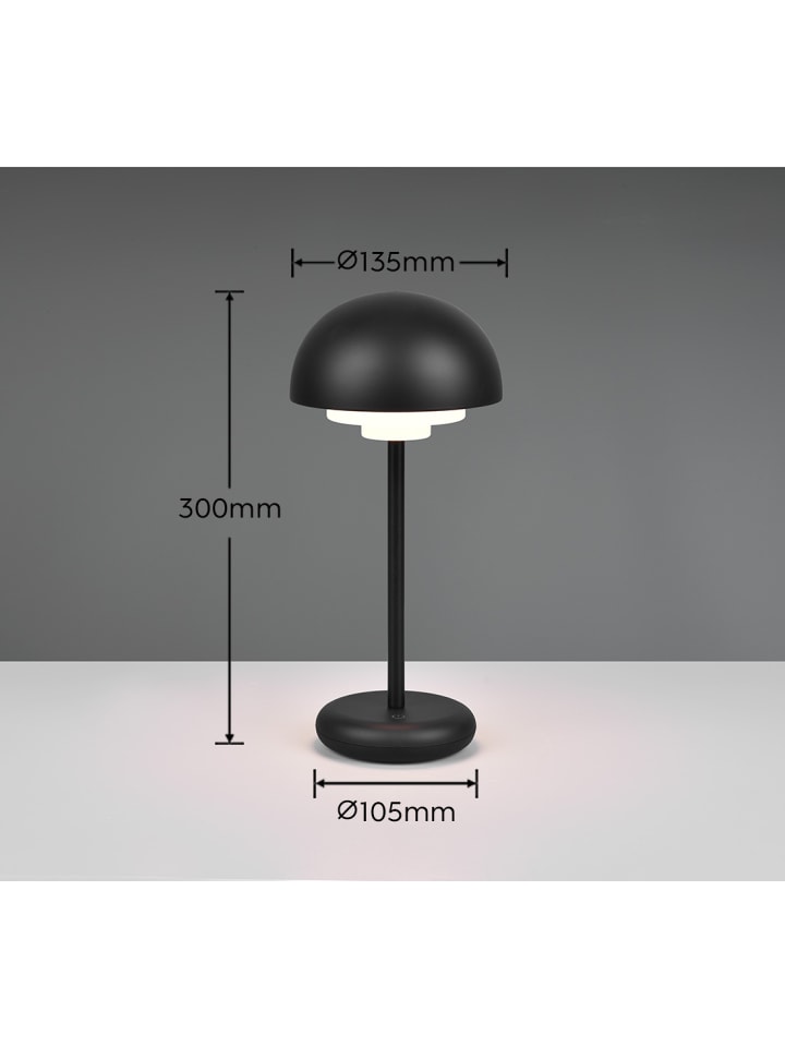 Reality Leuchten Tischleuchte ELLIOT in schwarz günstig kaufen onesize