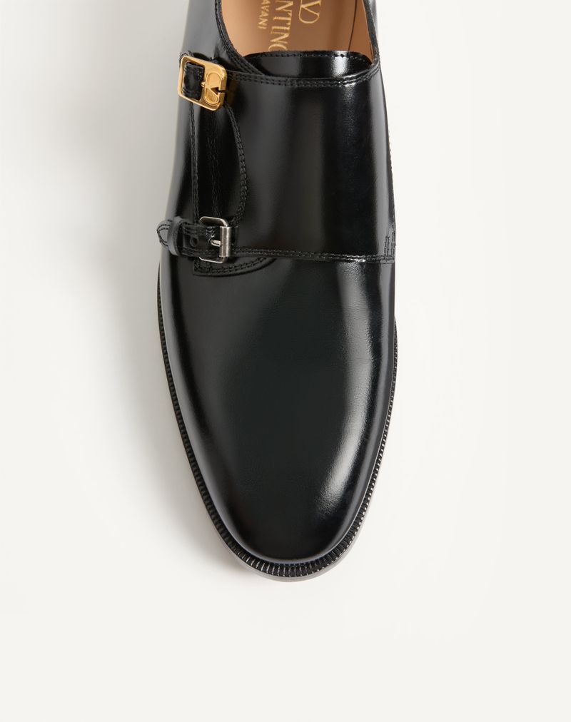 Dobbelt Monk Strap Pas Des Dieux I Kalveskind