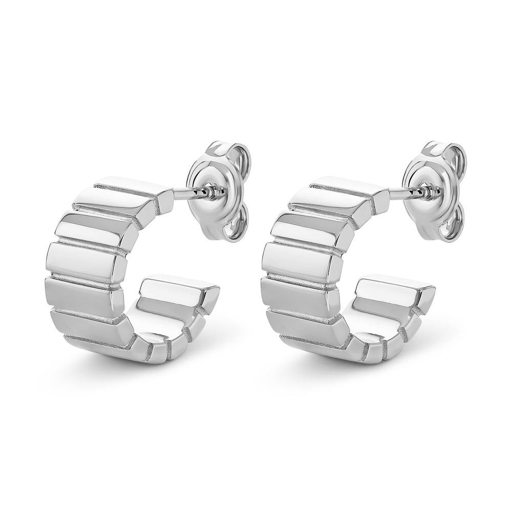 Esprit Créoles 925 Argent Boucles d'oreilles