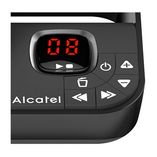 Τηλέφωνο ALCATEL F860 Voice Solo με τηλεφωνητή, μαύρο