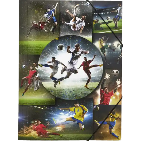 Sammelmappe Football A4 Karton