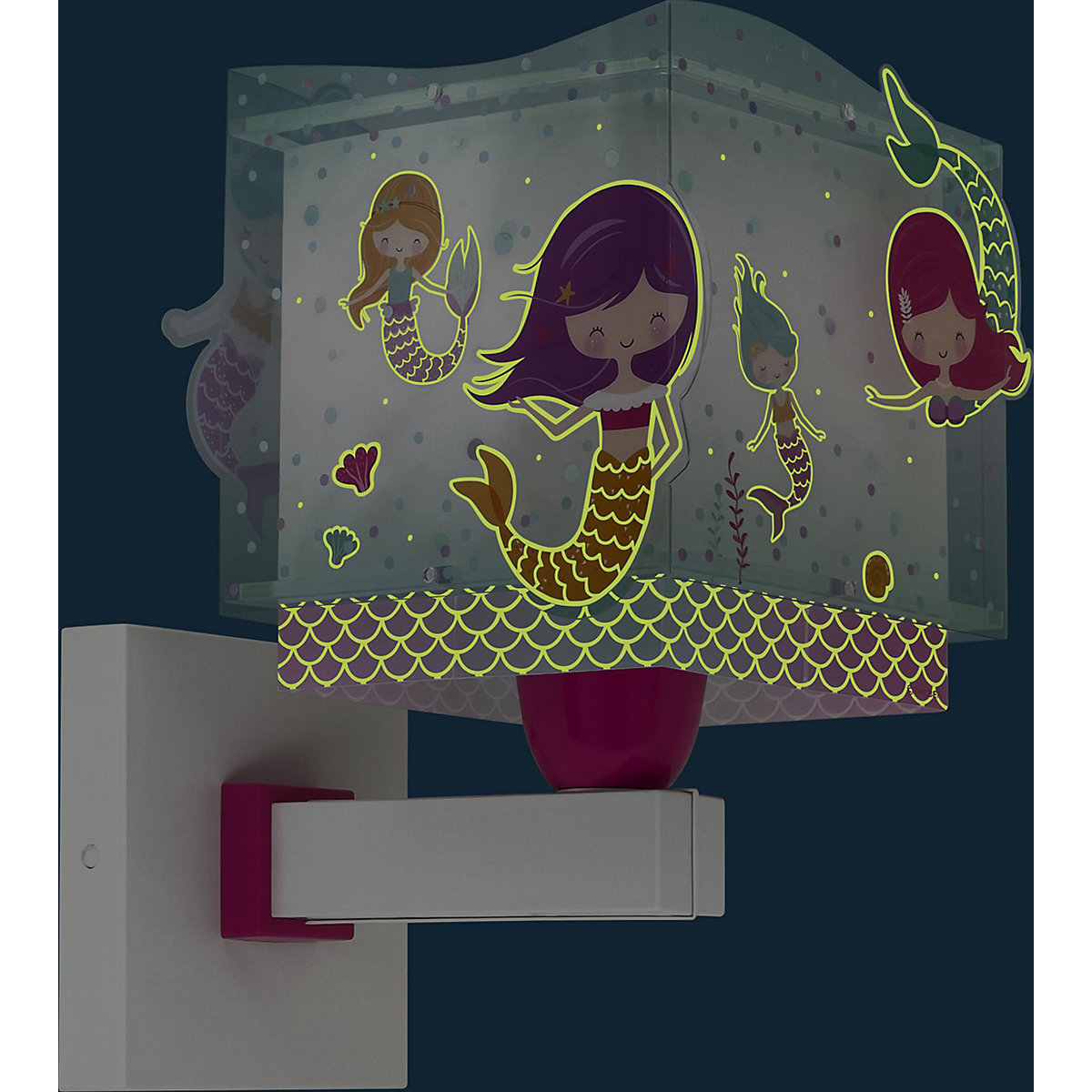 Wandleuchte Mermaids