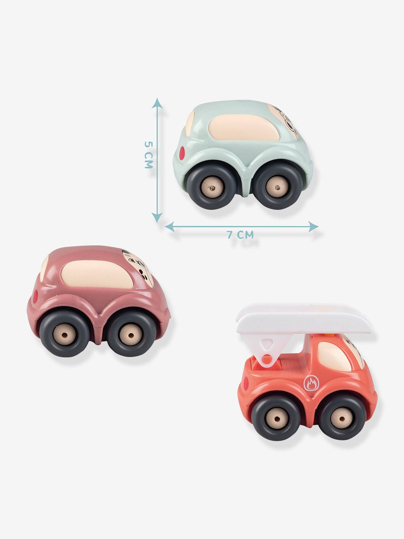 Smoby 3er-Set Autos LITTLE SMOBY SMOBY - grün