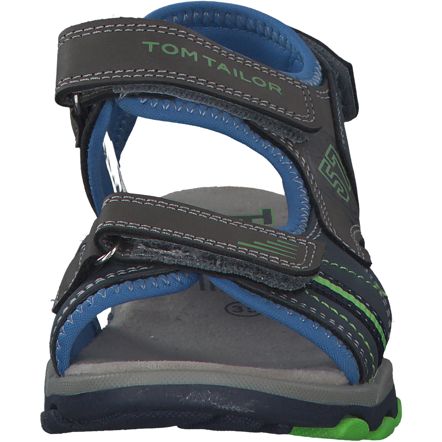 Tom Tailor 1171102, Sandalen (Kinder), Kinder, Grau (grey-navy-royal)