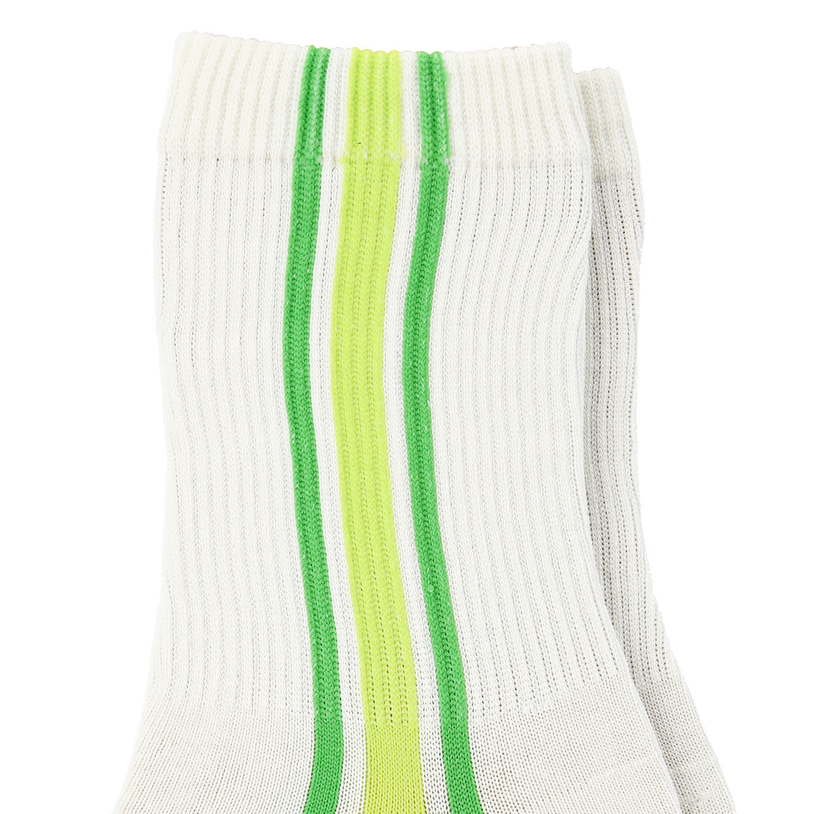 1 Paar Damen Socken mit Längsstreifen