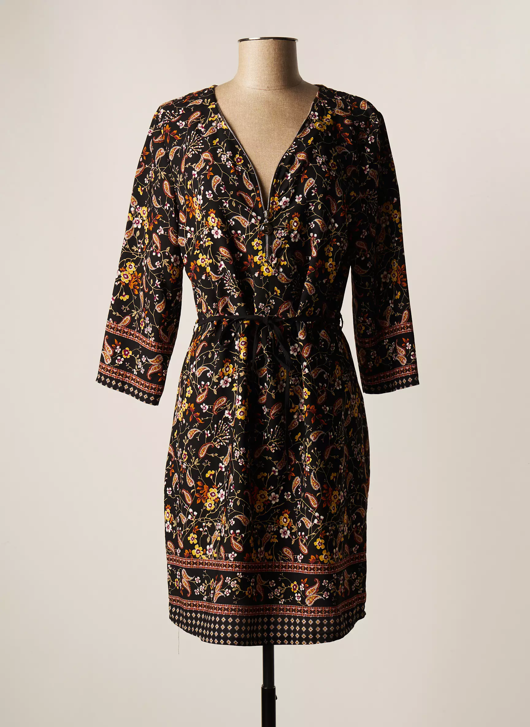 Christine Laure Robes Mi Longues Femme couleur noir