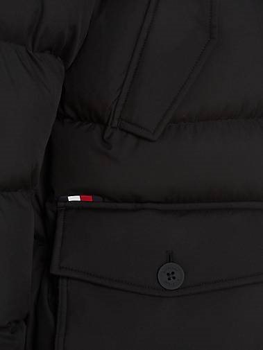 TOMMY HILFIGER Herren Steppjacke mit Kapuze CL ESSENTIAL ROCKIE PARKA