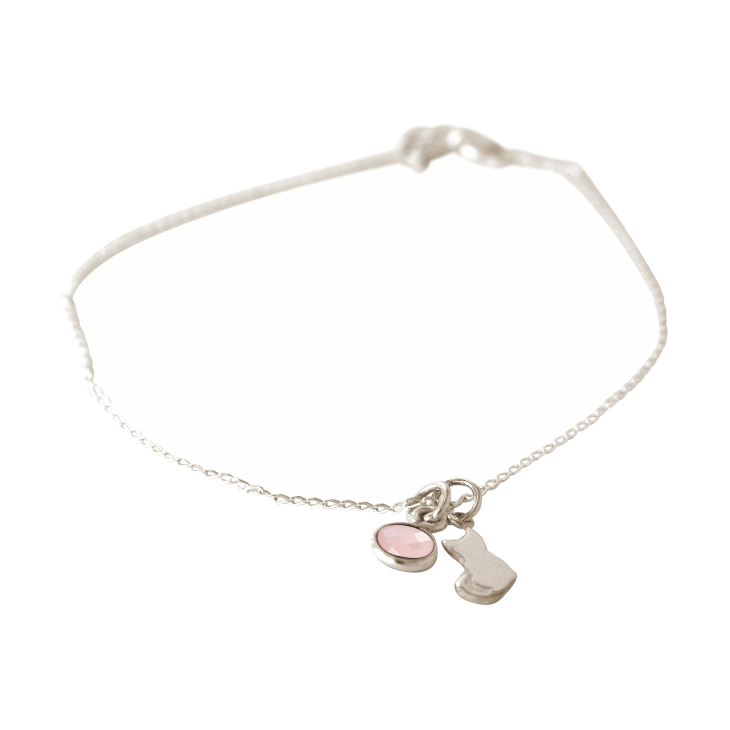 Armband 'Katze Saphir'