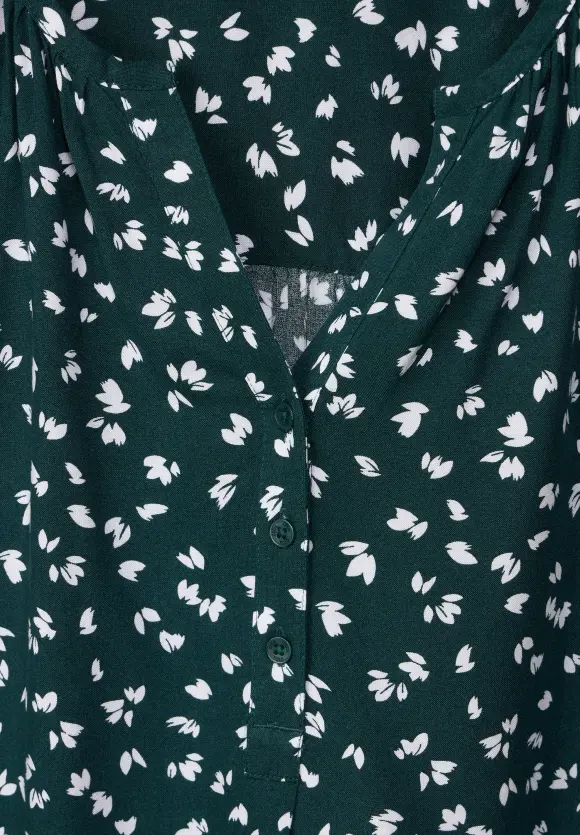 CECIL Bluse mit kurzer Knopfleiste