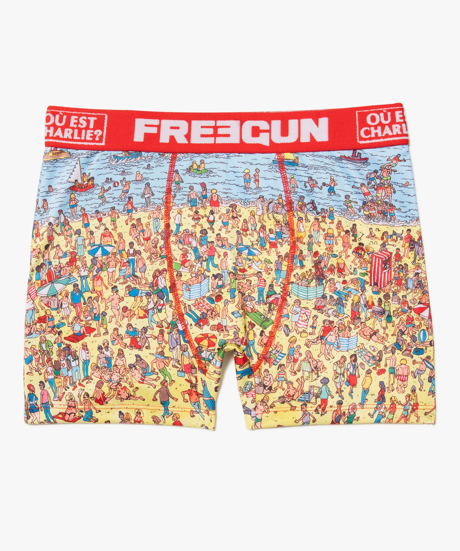 Boxer homme à motif jeu "Où est Charlie " - Freegun divers | GEMO