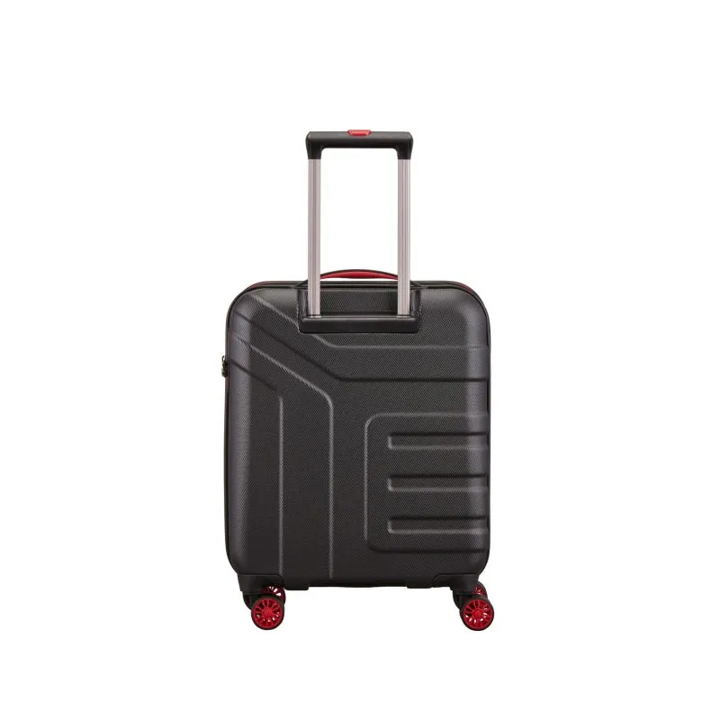 Travelite Trolley mit 4 Rollen 55cm S Vector 40 Liter - Schwarz\/Rot