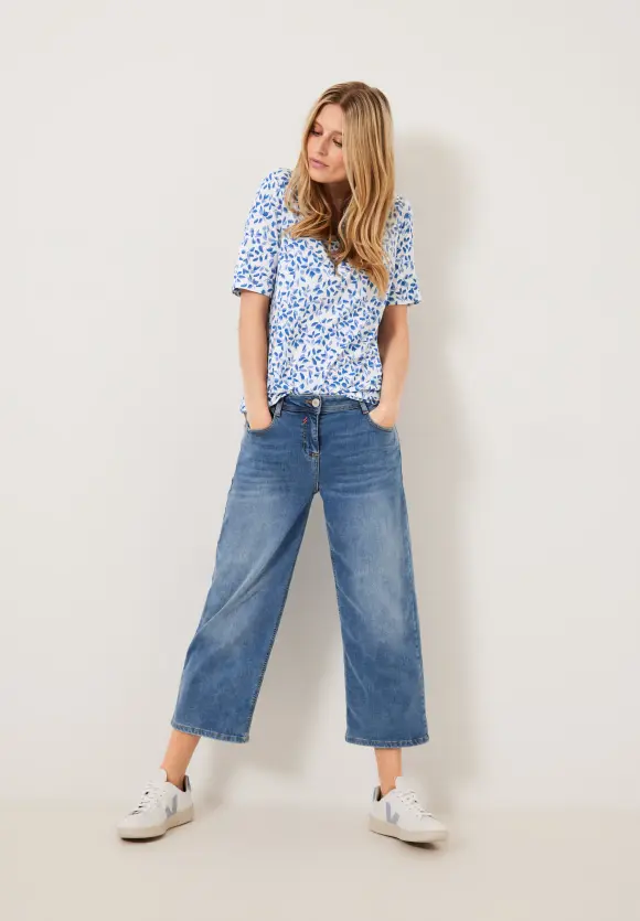 CECIL Minimalmuster T-Shirt
