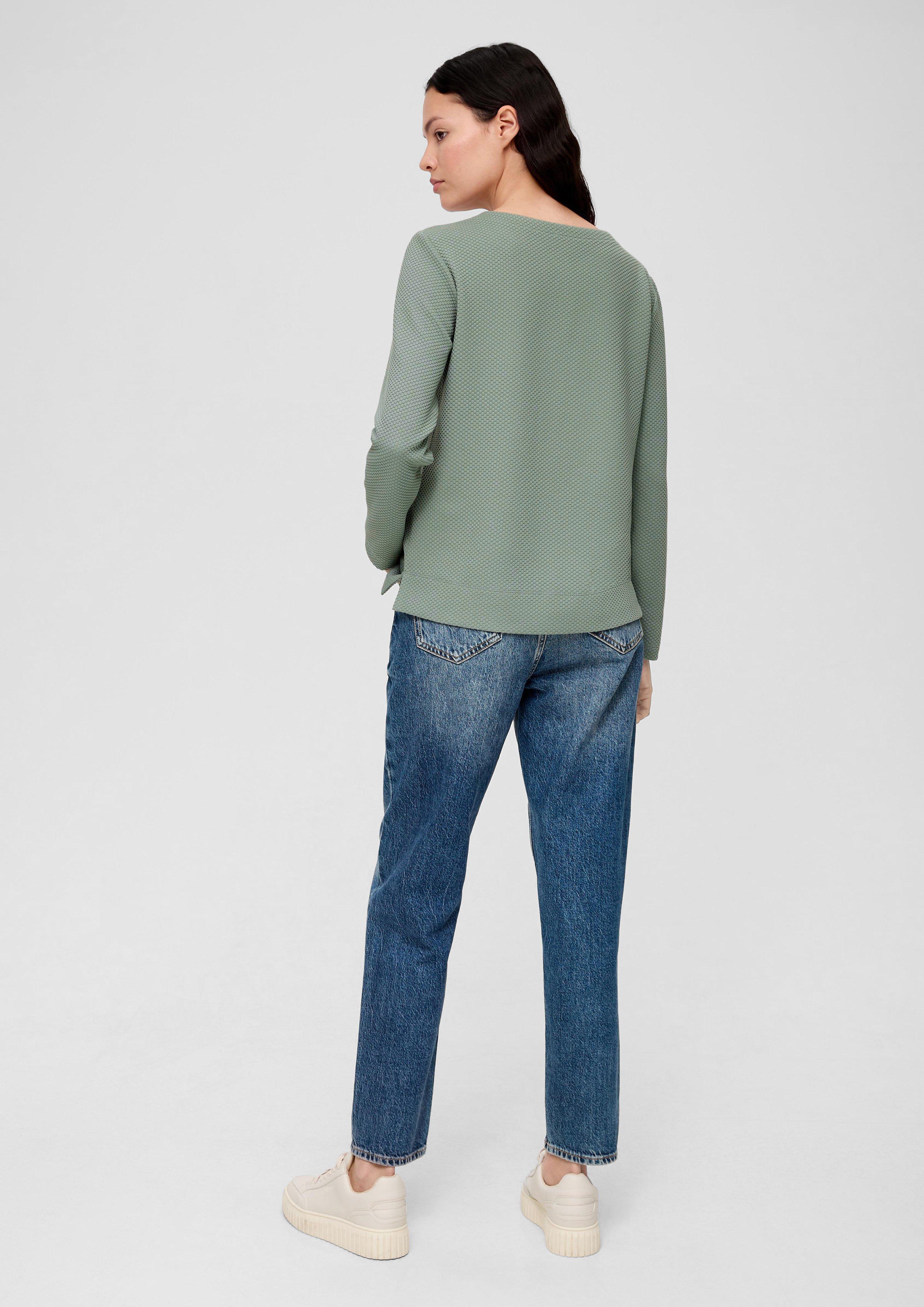 Jacquard-Pullover aus Viskosemix  2135967-7210