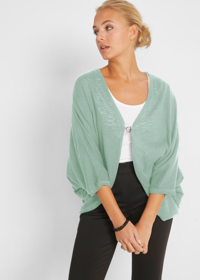 Baumwoll-Strickjacke, leichte Qualität