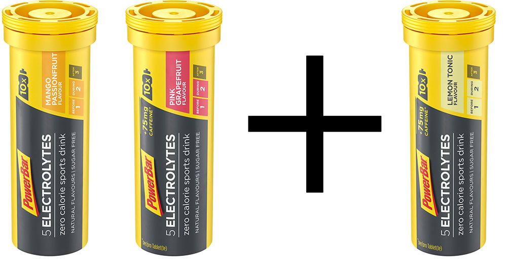 Powerbar 5 Electrolytes Multiflavour 2+1 kaufen | Bike-Discount