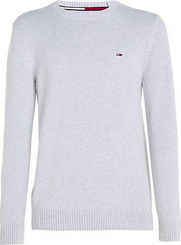 TOMMY-JEANS Herren Strickpullover ESSENTIALS aus Bio-Baumwolle