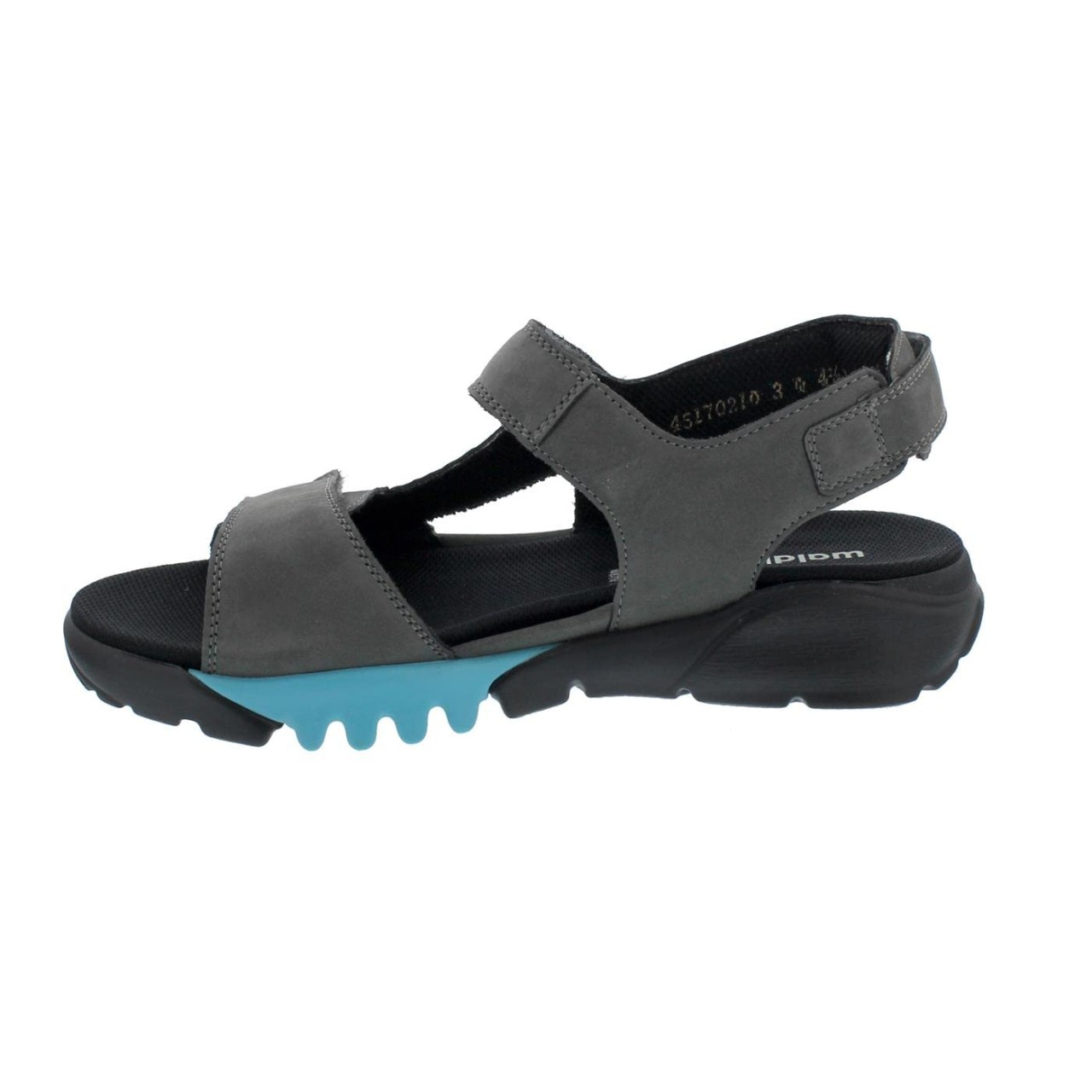 WALDLÄUFER Komfort Sandalen grau