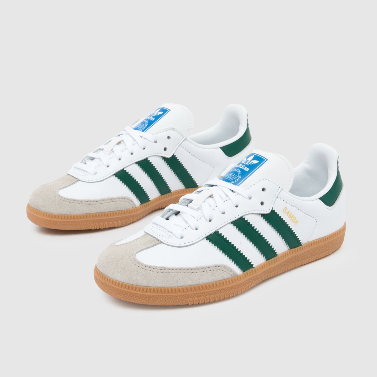adidas belo-zeleni superge Samba in Boys Junior