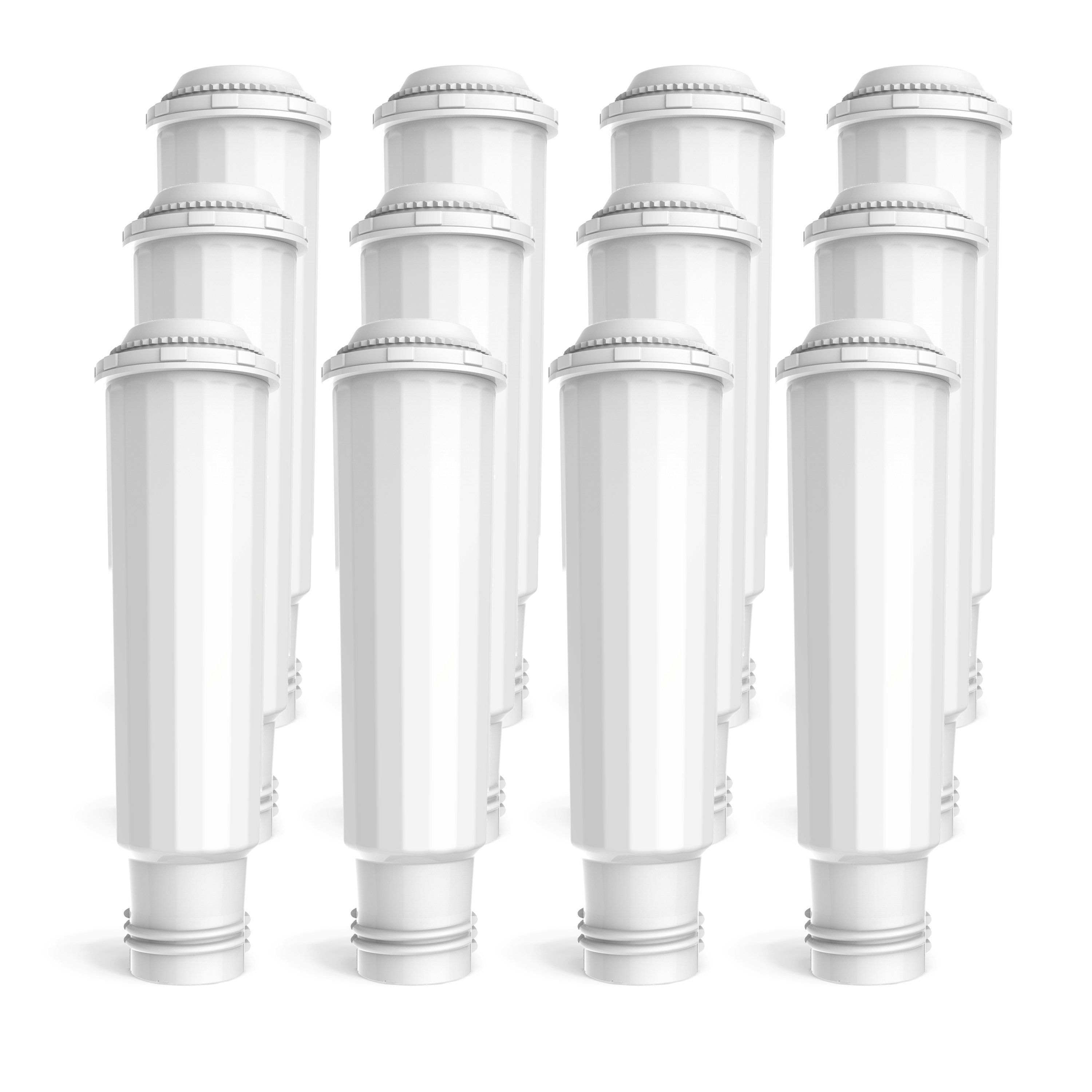 Comedes Wasserfilter 12er Set kompatibel mit Krups, Melitta und Nivona Kaffeeautomaten, Zubehör für einsetzbar statt Krups Claris F-088, Nivona NIRF 700, Jura 7525, Melitta Pro Aqua, einsetzbar statt Krups Claris, Jura 7525, Melitta