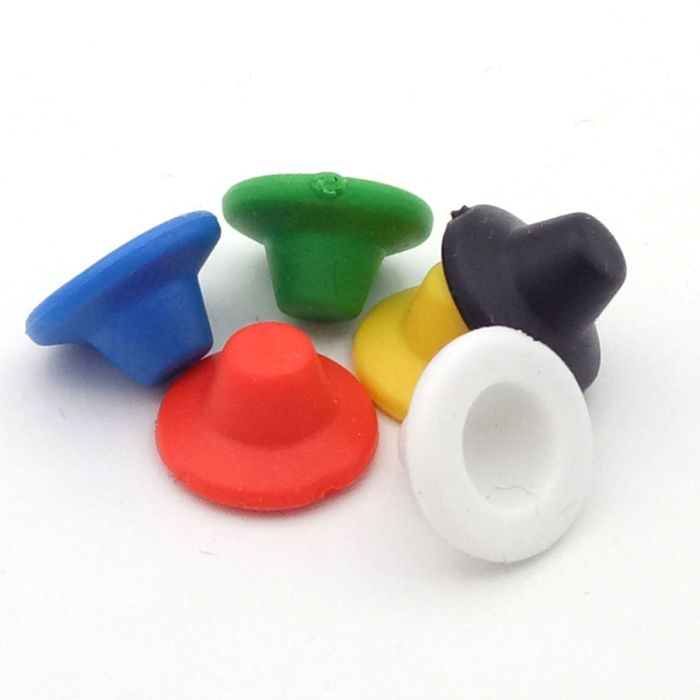 Westernhüte aus Gummi - MUSTER