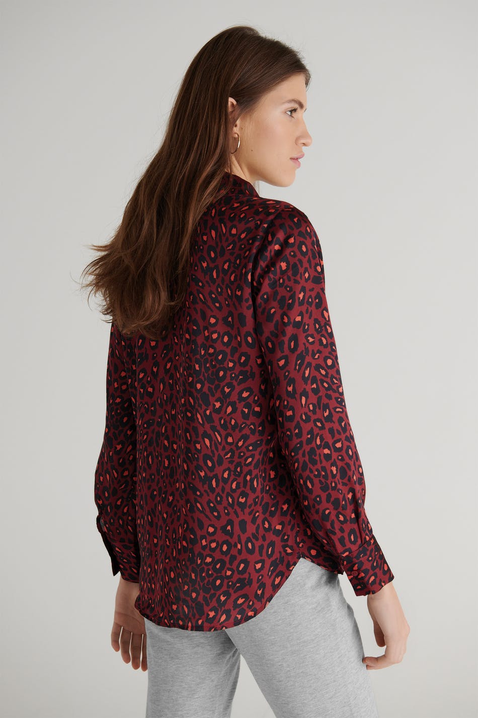 Fanny satin shirt