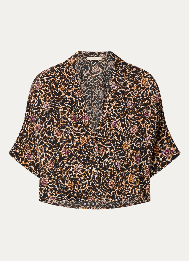 Camicetta corta oversize con stampa di Sessùn Cochi