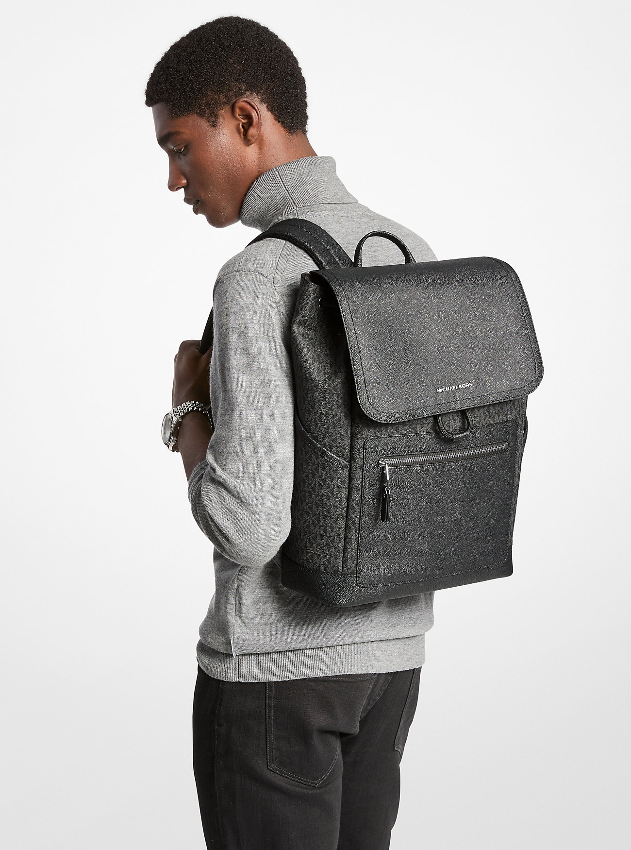 Hudson Signature Logo Ryggsekk - SVART