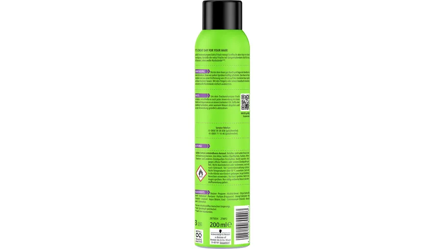 GOT2B Trockenshampoo Trocken Wäsche Extra Frisch 200 ml
